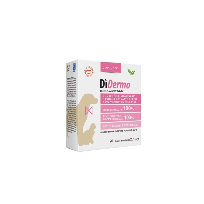 Dynamopet Didermo 20 Bustine 2,5 G