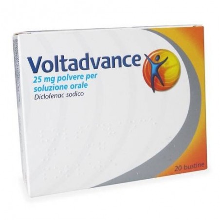 Voltadvance 25 mg Farmaco Antinfiammatorio 20 Bustine per dolori di vario genere