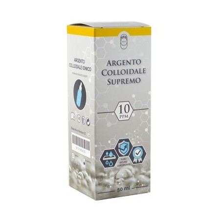 Punto Salute E Benessere S Argento Colloidale Supremo 10ppm Certificato Con Contagocce 50 Ml