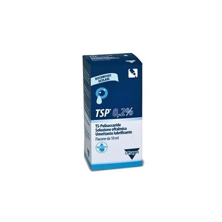 Diadema Farmaceutici Soluzione Oftalmica Tsp 0,2% Ts Polisaccaride Flacone 10 Ml