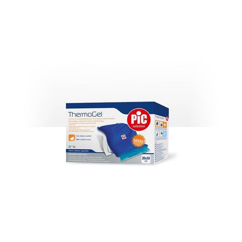 Pikdare Cuscino Thermogel Comfort Riutilizzabile Per La Terapia Del Caldo E Del Freddo Cm 20x30 Con Cover