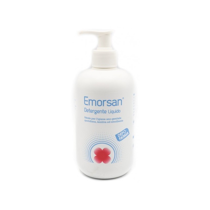 Depofarma Emorsan Detergente Liquido Igiene Ano-genitale Ph Fisiologico 500 Ml