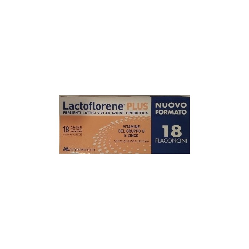 Montefarmaco Otc Lactoflorene Plus 18 Flaconi 180 Ml