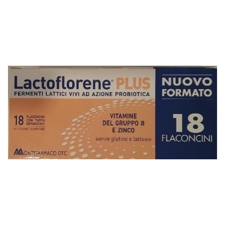 Montefarmaco Otc Lactoflorene Plus 18 Flaconi 180 Ml