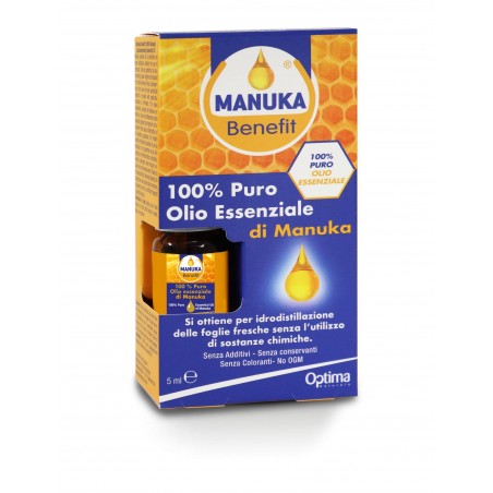 Optima Naturals Manuka Benefit Olio Essenziale Di Manuka 5 Ml