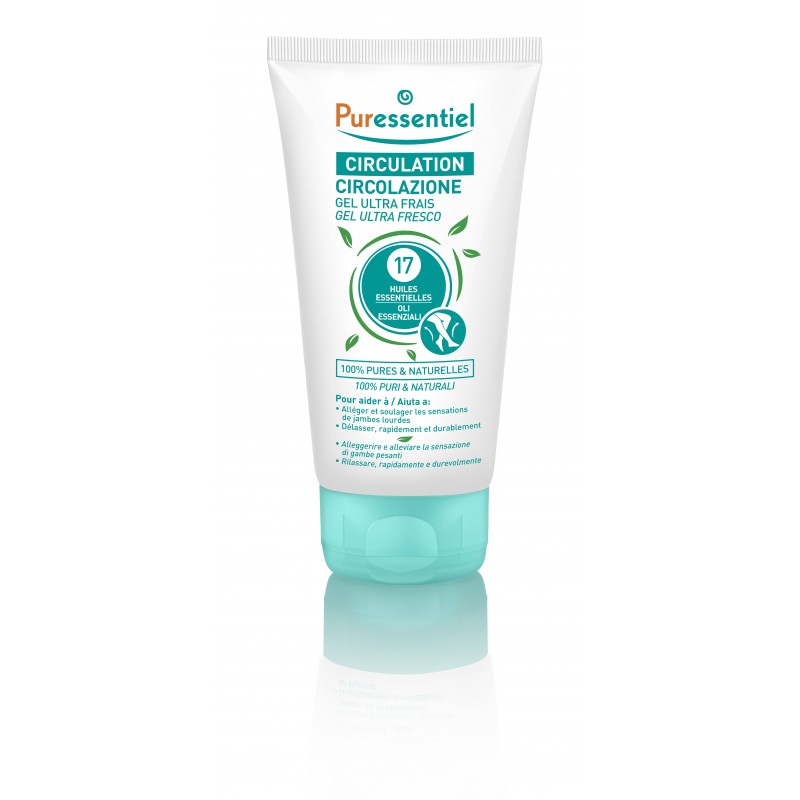 Puressentiel Italia Puressentiel Gel Ultra Fresco Circolazione 17 Oli Essenziali 125 Ml