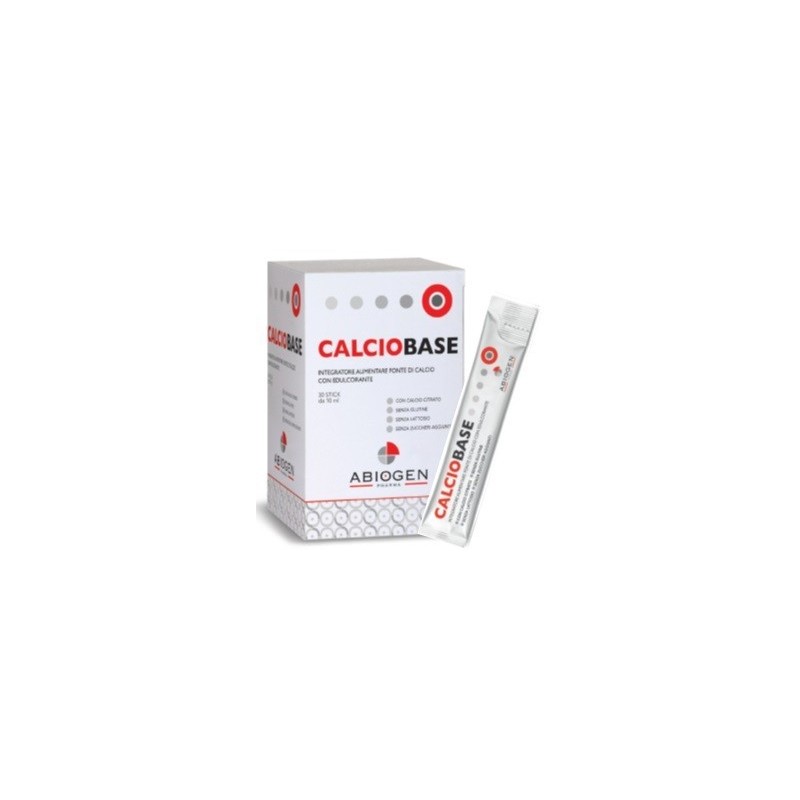 Abiogen Pharma Calciobase 30 Stick Da 10 Ml