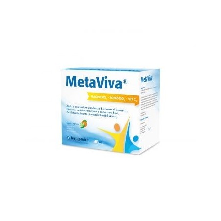 Metagenics Belgium Bvba Metaviva Magnesio Potassio Vitamina C 20 Bustine