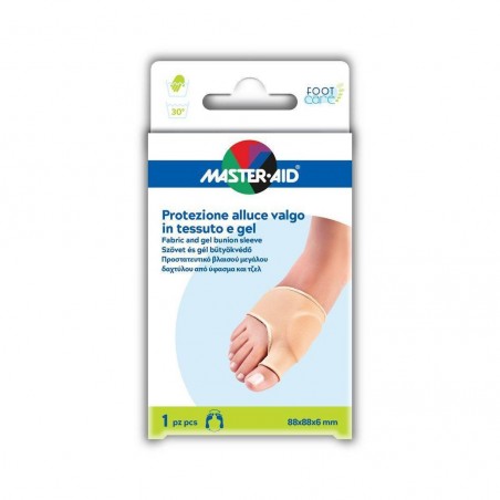 Pietrasanta Pharma Protezione In Gel E Tessuto Master-aid Footcare Per Alluce Valgo 1 Pezzo D5