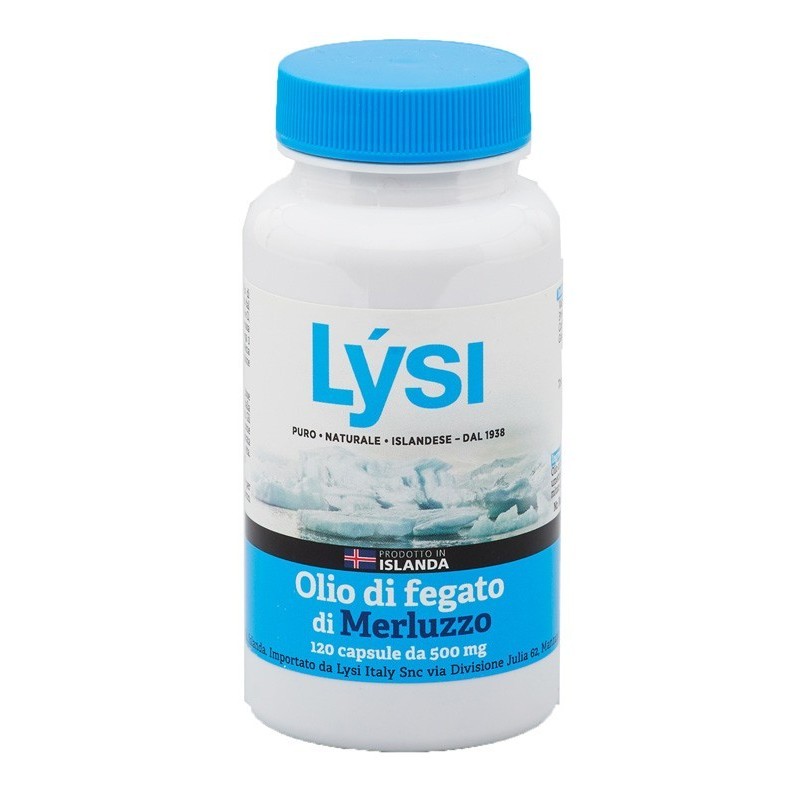 Lysi Italy Di Sirbu Marina Lysi Olio Fegato Merluzzo 120 Capsule