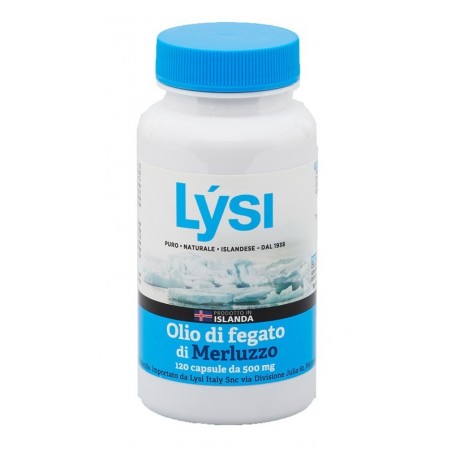 Lysi Italy Di Sirbu Marina Lysi Olio Fegato Merluzzo 120 Capsule