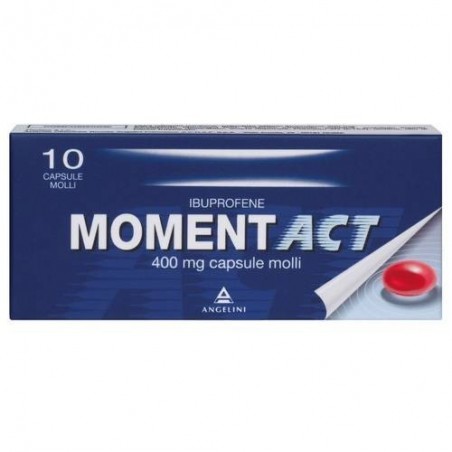 Momentact 400 mg Ibuprofene Farmaco Antidolorifico 20 Capsule Molli