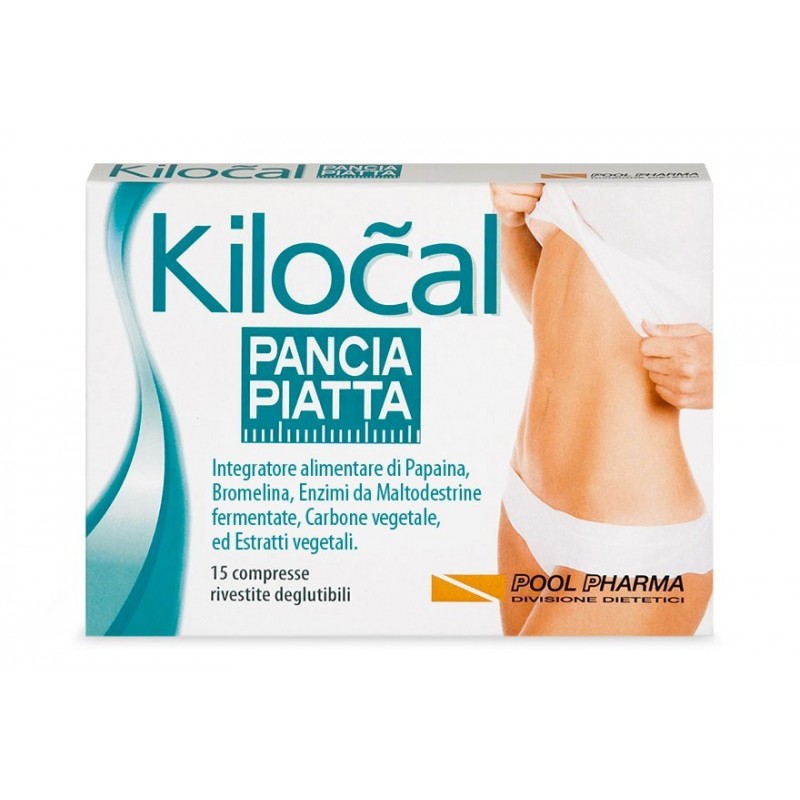 Pool Pharma Kilocal Pancia Piatta 15 Compresse