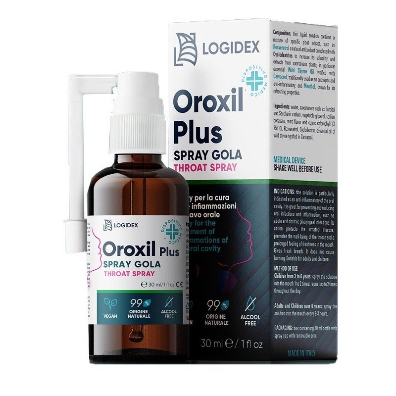 Logidex Spray Gola Oxoril Plus 50 Ml