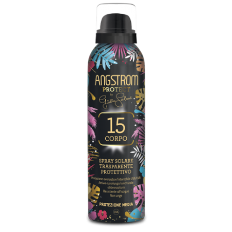 Perrigo Italia Angstrom Spray Trasparente Spf15 Limited Edition 200 Ml