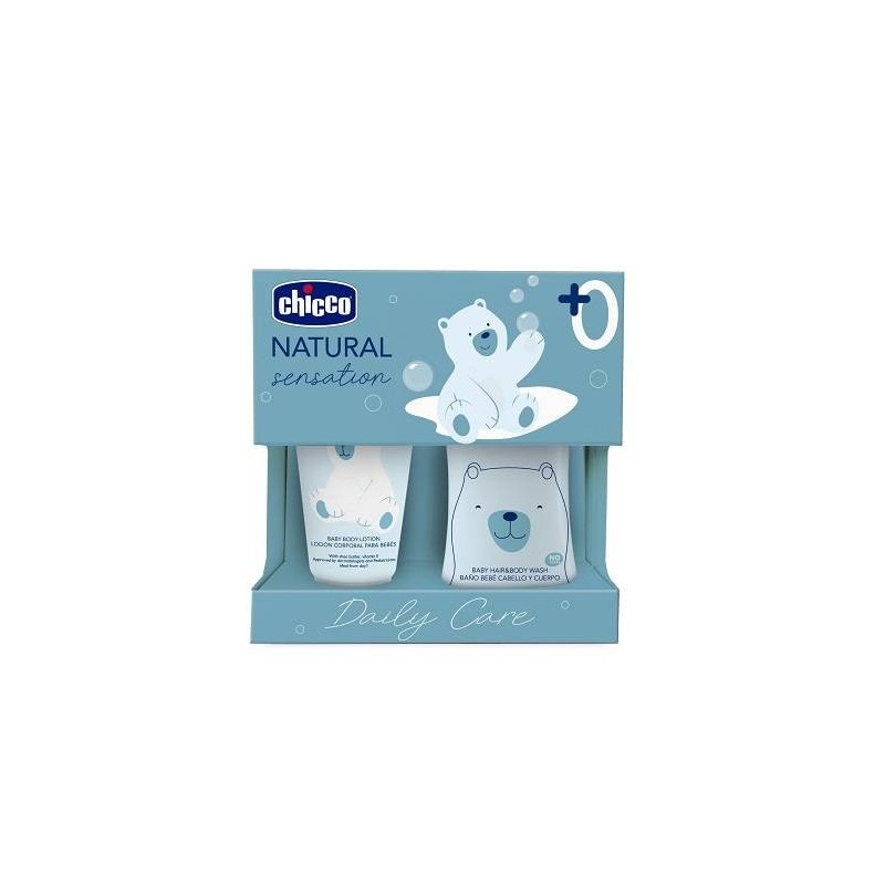 Chicco Natural Sensation Set Bagnoshampo Crema