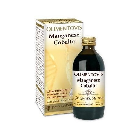 Dr. Giorgini Ser-vis Olimentovis Oligoelemento Manganese Cobalt Liquido Analcolico Senza Zuccheri 200 Ml 40 Dosi