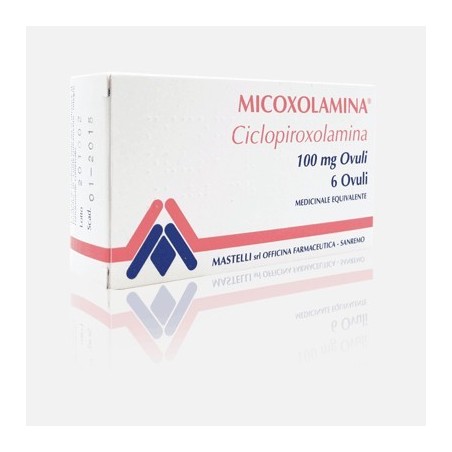 Mastelli Micoxolamina1% Crema Vaginale Micoxolamina 100 Mg Ovuli Vaginali Micoxolamina 1% Schiuma Ginecologica Ciclopirox Olamin