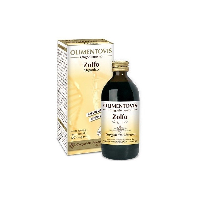 Dr. Giorgini Ser-vis Zolfo Organico Olimentovis 200 Ml