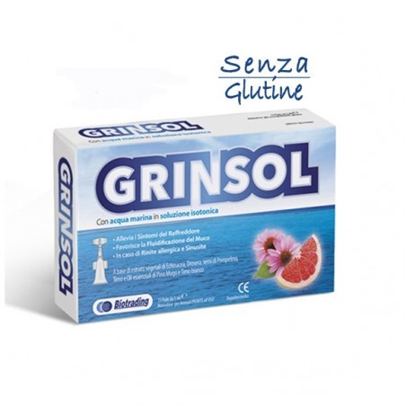 Biotrading Unipersonale Grinsol 15 Fiale X 5 Ml