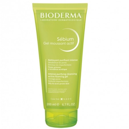 Bioderma Italia Sebium Gel Moussant Actif 200 Ml