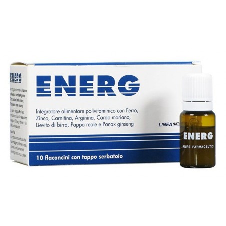 Agips Farmaceutici Energ 10 Flaconcini 10 Ml Con Tappo Serbatoio