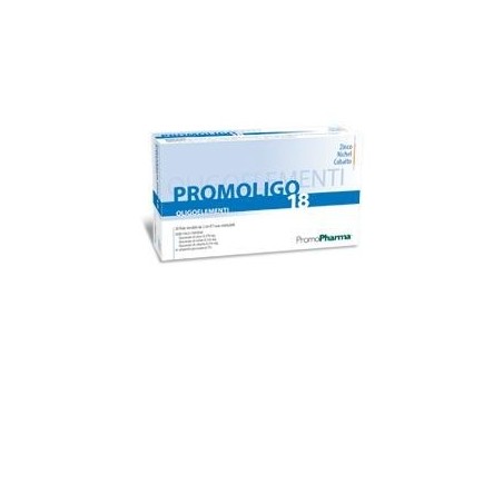 Promopharma Promoligo 18 Zinco/nichel/cobalto 20 Fiale 2 Ml