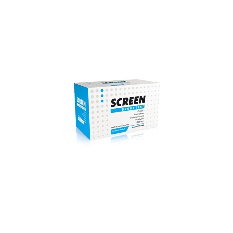 Screen Pharma S Screen Droga Test 5 Droghe Test Antidroga Con Contenitore Urina