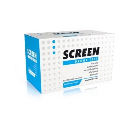 Screen Pharma S Screen Droga Test 5 Droghe Test Antidroga Con Contenitore Urina