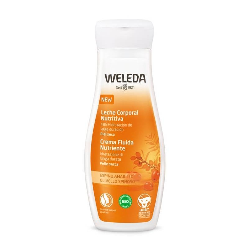 Weleda Italia Crema Fluida Nutriente Olivello Spinoso 200 Ml