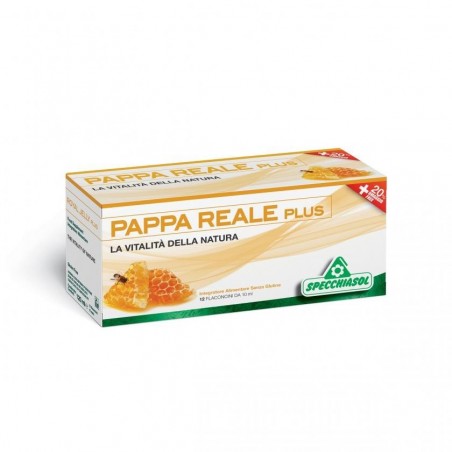 Specchiasol Pappa Reale Plus 12 Flaconcini X 10 Ml