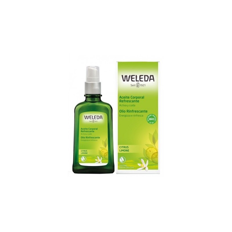 Weleda Italia Olio Rinfrescante Limone 100 Ml