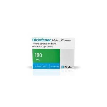 Diclofenac Mylan Pharma 180 Mg Cerotto Medicato Diclofenac Epolamina