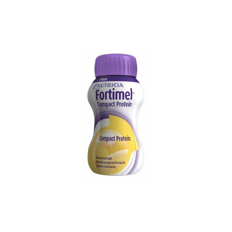 Danone Nutricia Soc. Ben. Fortimel Compact Protein Banana 4 Bottiglie 125 Ml