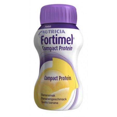 Danone Nutricia Soc. Ben. Fortimel Compact Protein Banana 4 Bottiglie 125 Ml