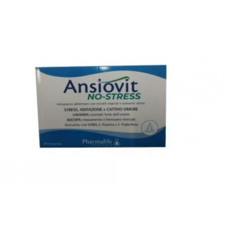 Pharmalife Research Ansiovit No Stress 30 Compresse