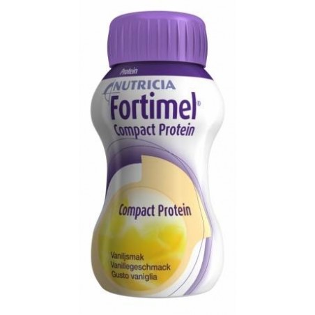 Danone Nutricia Soc. Ben. Fortimel Compact Protein Vaniglia 4 Bottiglie Da 125 Ml