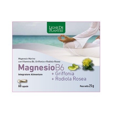 Natura Service Magnesio B6 + Griffonia + Rodiola 60 Capsule