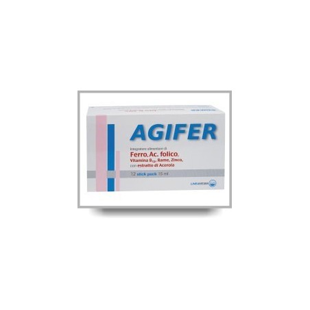 Agips Farmaceutici Agifer 12 Stick 15 Ml