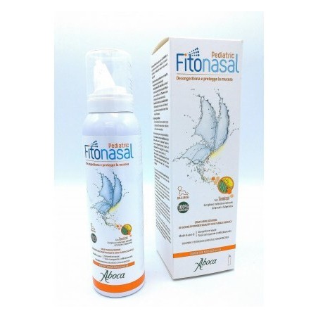 Aboca Societa' Agricola Fitonasal Pediatric Nebulizzatore Spray 125 Ml