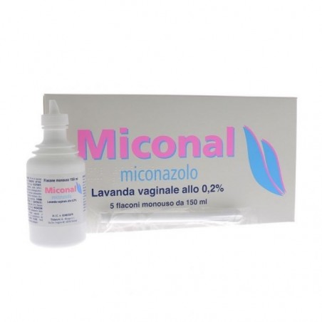 Morgan Miconal lavanda vaginale 5 flaconi mono 0.2%