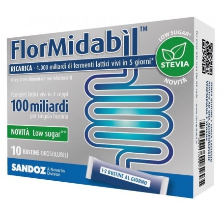 Polifarma Flormidabil Ricarica 10 Bustine Con Stevia