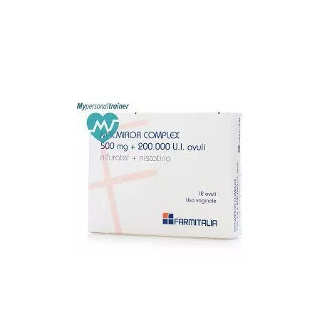 Farmitalia - Soc. Unipers. Macmiror Complex 500 Mg/200.000 U.i. Ovuli Vaginali Nifuratel E Nistatina