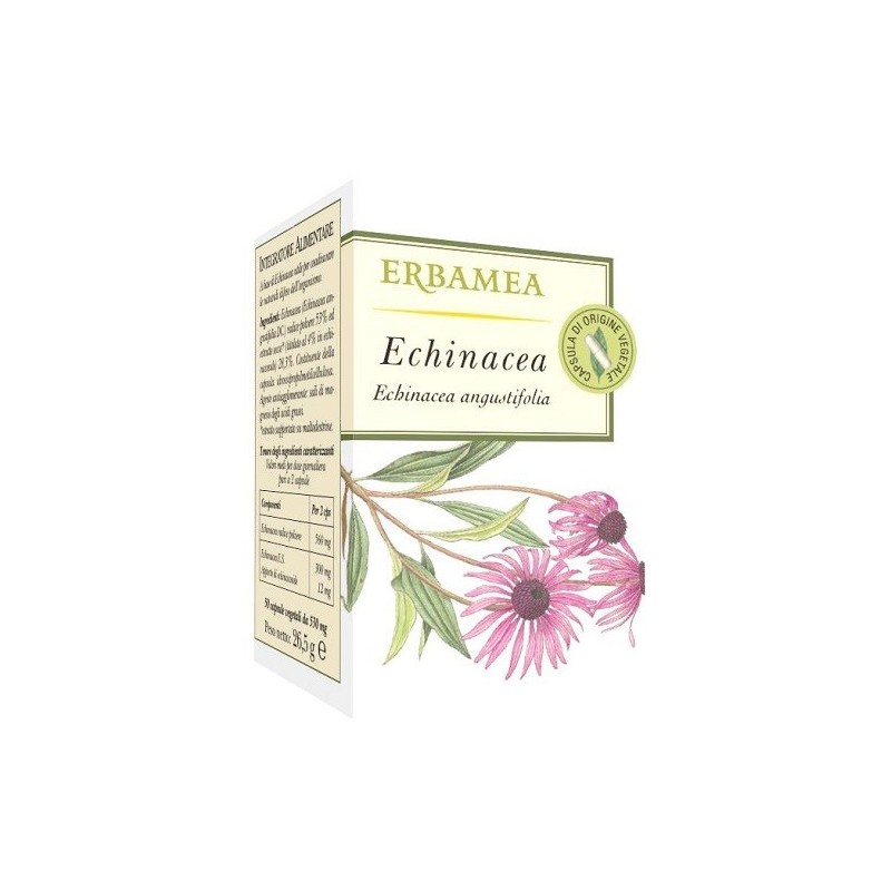 Erbamea Echinacea 50 Capsule Vegetali