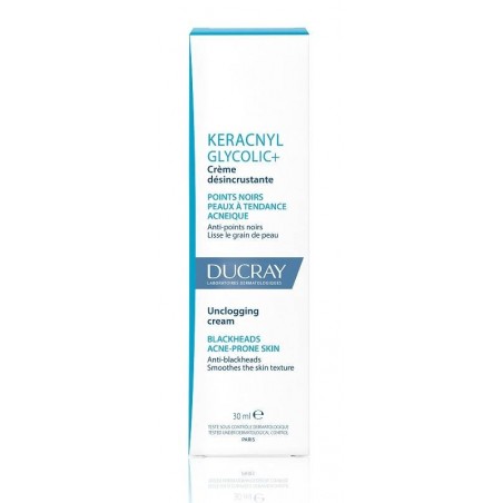 Ducray Keracnyl Glycolic+crema Purificante 30 Ml