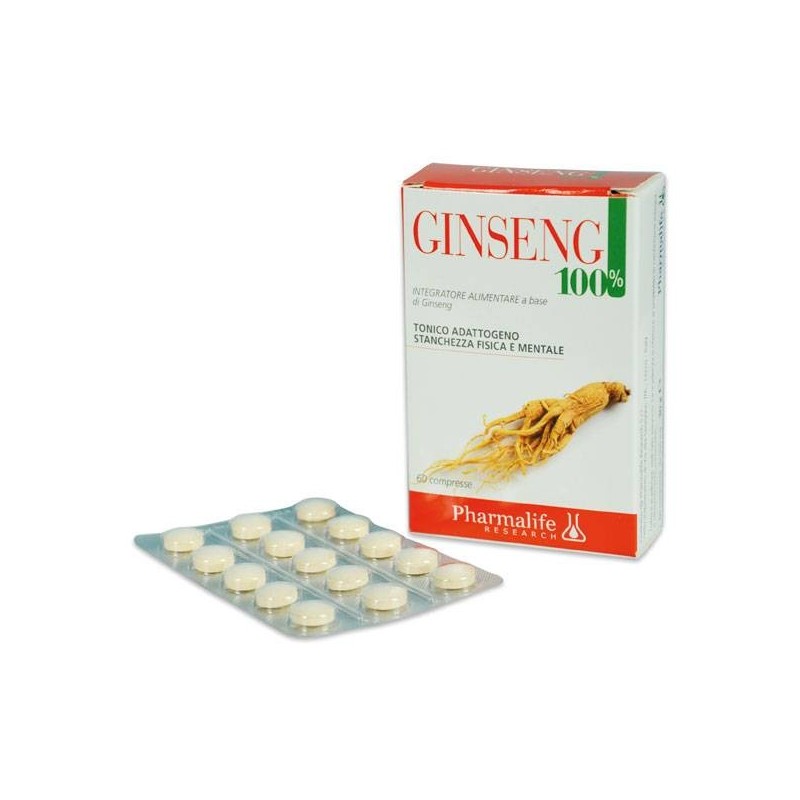 Pharmalife Research Ginseng 100% 60 Compresse