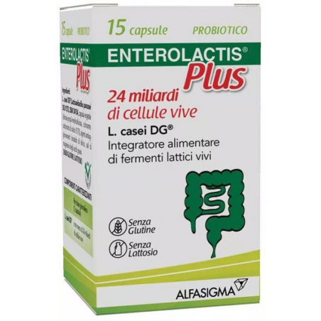 Alfasigma Enterolactis Plus 15 Capsule