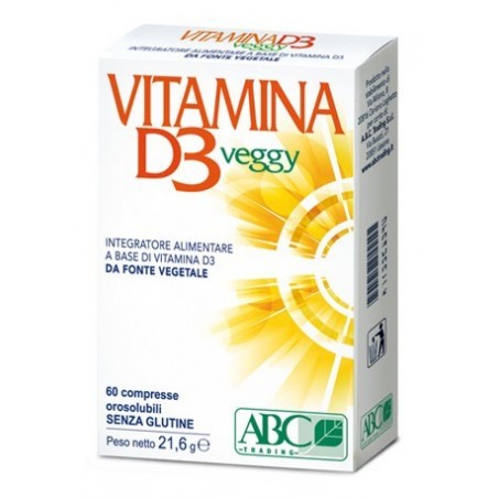 A. B. C. Trading Vitamina D3 Veggy 60 Compresse Orosolubili