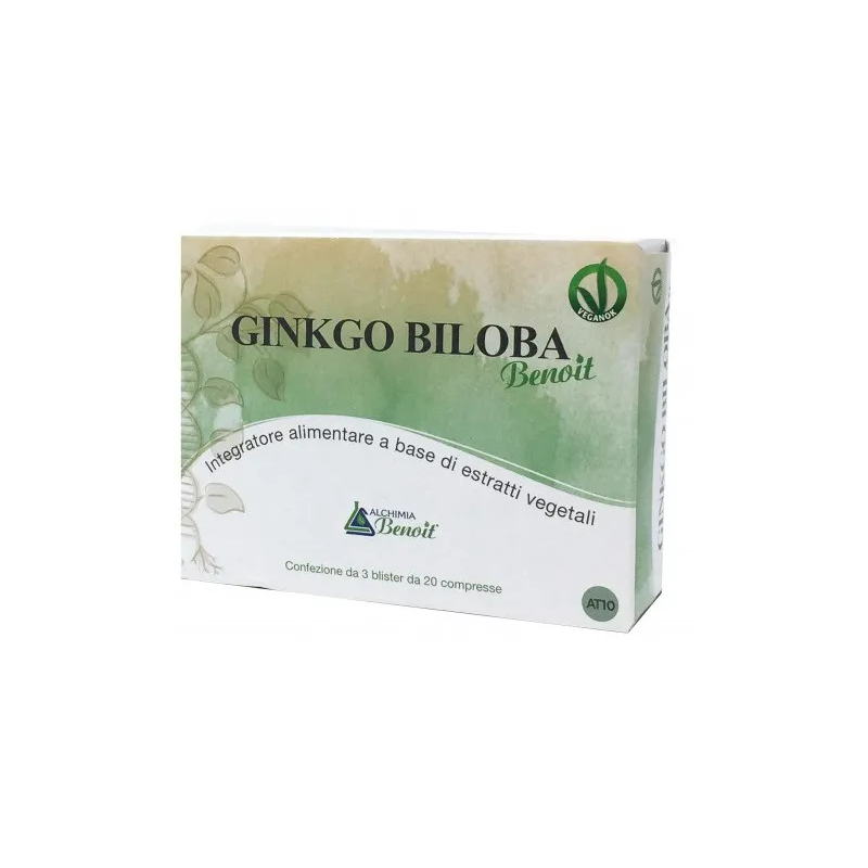 Alchimia Benoit Ginko Biloba Benoit 60 Compresse Da 500 Mg