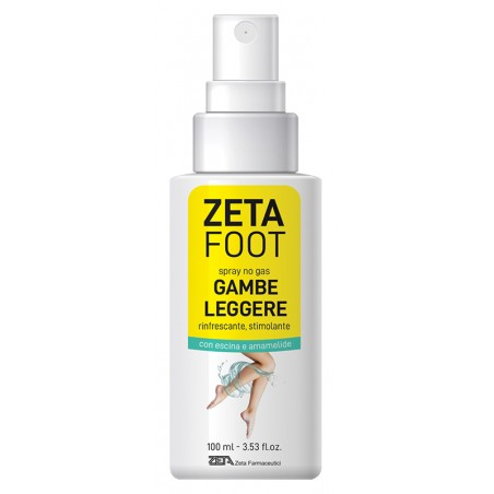 Zeta Farmaceutici Zetafoot Spray No Gas Gambe Leggere 100 Ml